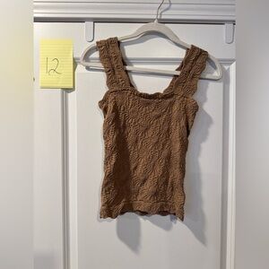 Brown Tank Top